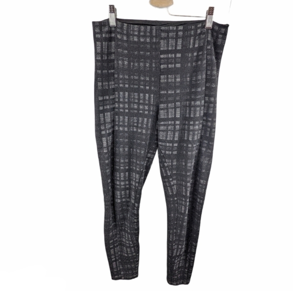 Lysee Suzee Plaid Point Leggings Sz Medium - Picture 1 of 8